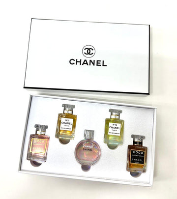 CHANEL 5 IN 1 SET 5X7.5ML WHITE BOX
