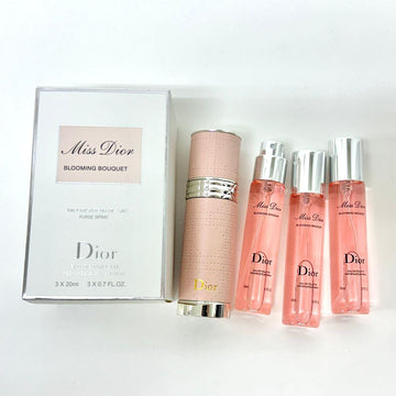 MISS DIOR BLOOMING BOUQUET EDT 3X20ML REFILLABLE SPRAY