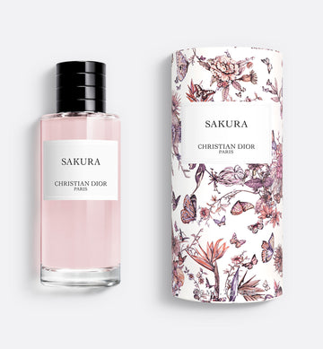 CHRISTIAN DIOR SAKURA LIMITED EDITION CASE WITH FLORAL PATTERN EDP 125ML