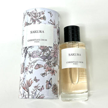 CHRISTIAN DIOR SAKURA LIMITED EDITION CASE WITH FLORAL PATTERN EDP 125ML