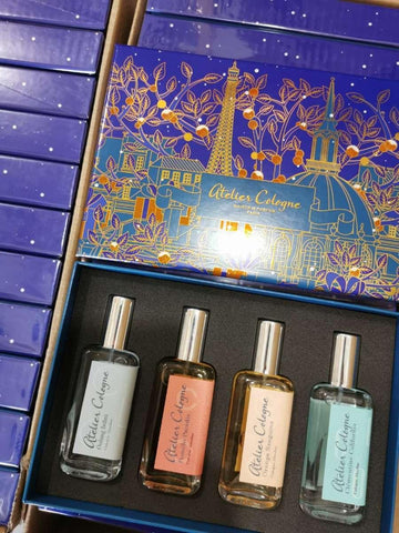 ATELIER COLOGNE 4 IN 1 SET 4X30ML 2021 BLUE BOX SET