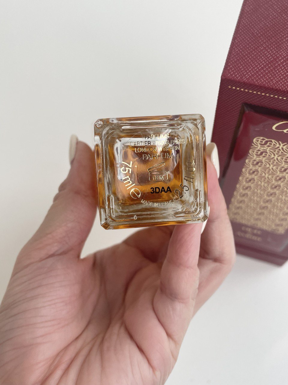 CARTIER OUD & AMBRE PARFUM 75ML