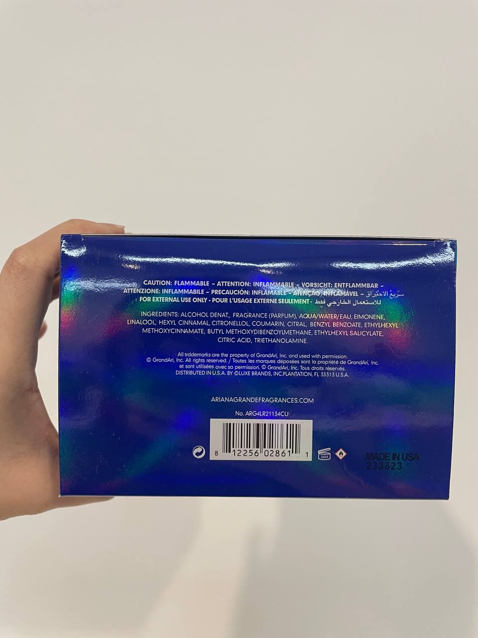 ARIANA GRANDE CLOUD 2.0 INTENSE EDP 100ML