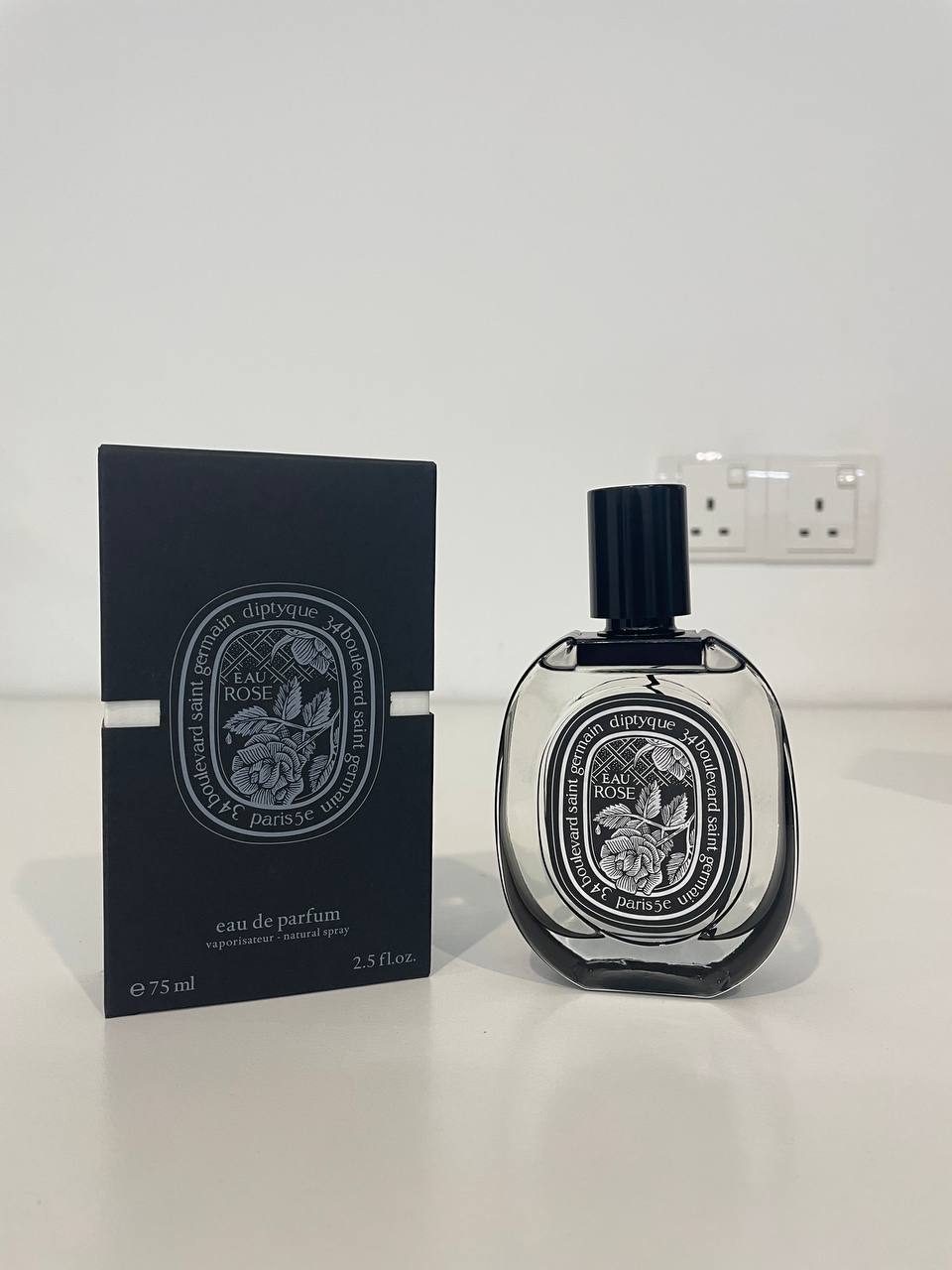 DIPTYQUE EAU ROSE EDP 75ML (BLACK BOX)