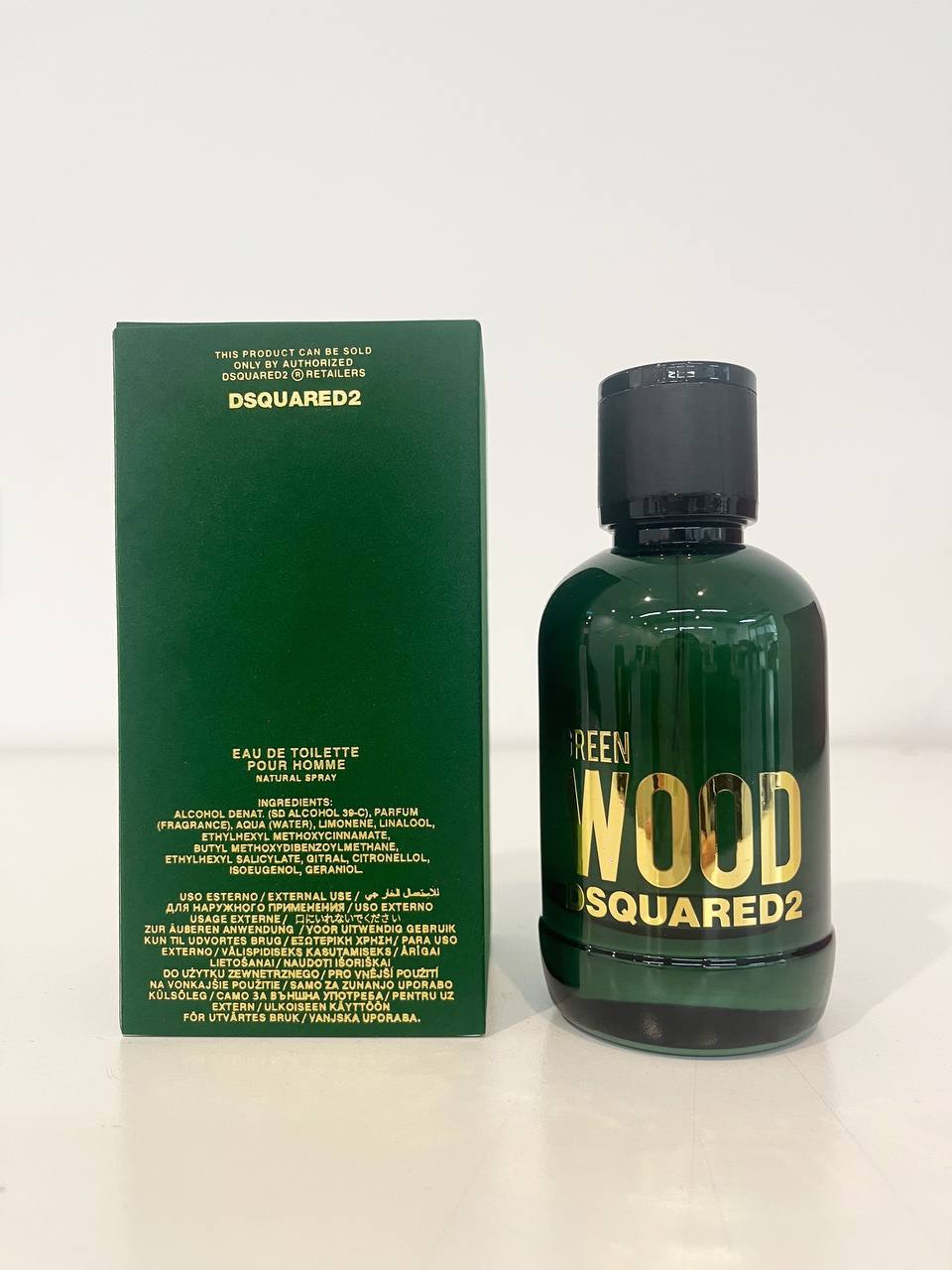 DSQUARED2 GREEN WOOD EDT POUR HOMME 100ML
