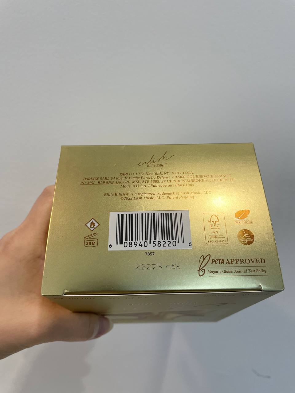 BILLIE EILISH THE NEW FRAGRANCE EDP 100ML