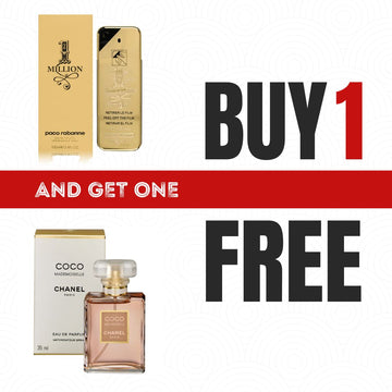 Buy PACO RABANNE 1 MILLION 100ML Get CHANEL COCO MADEMOISELLE FREE
