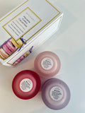 BVLGARI MACARON CANDLE COLLECTION NUTTY/VANILLA/COCONUT SET
