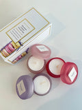 BVLGARI MACARON CANDLE COLLECTION NUTTY/VANILLA/COCONUT SET