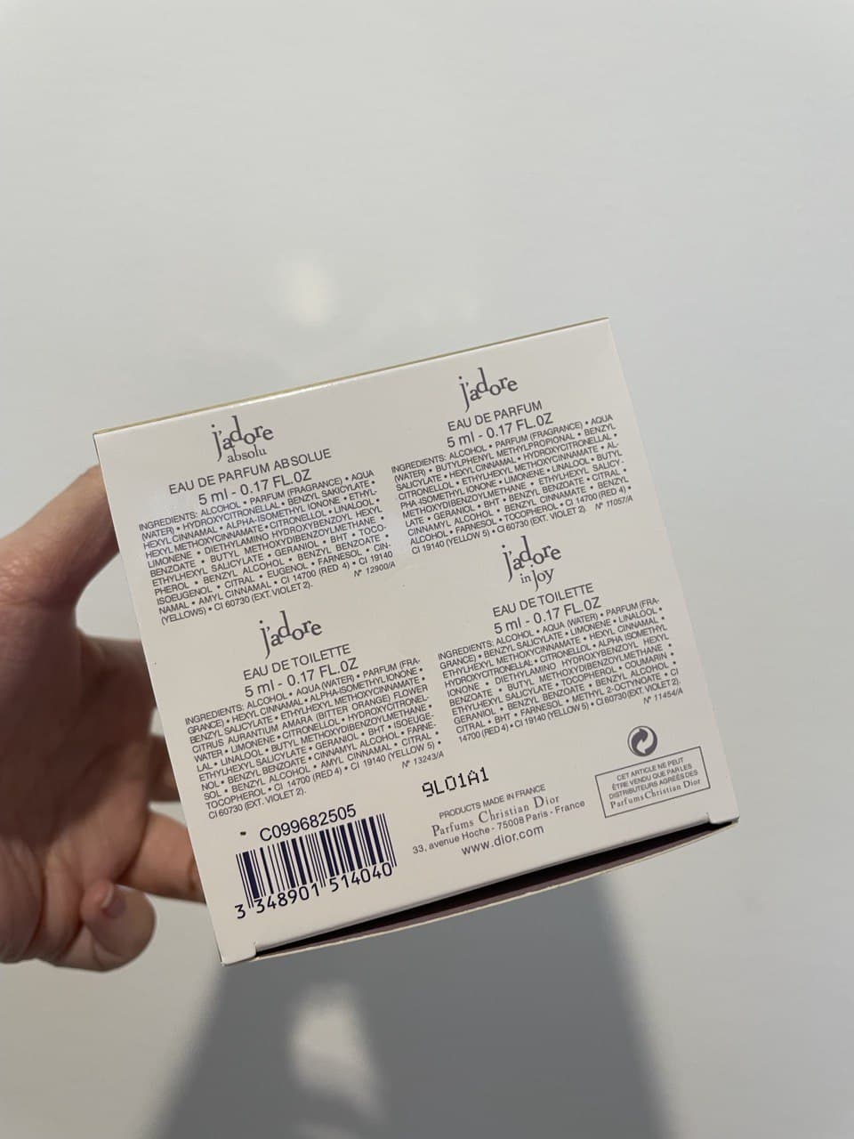 (NEW 2021) DIOR JADORE LA COLLECTION 4IN1 (4x5ML) SET