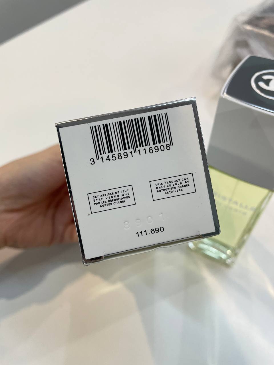 CHANEL CRISTALLE EAU VERTE EDP 100ML