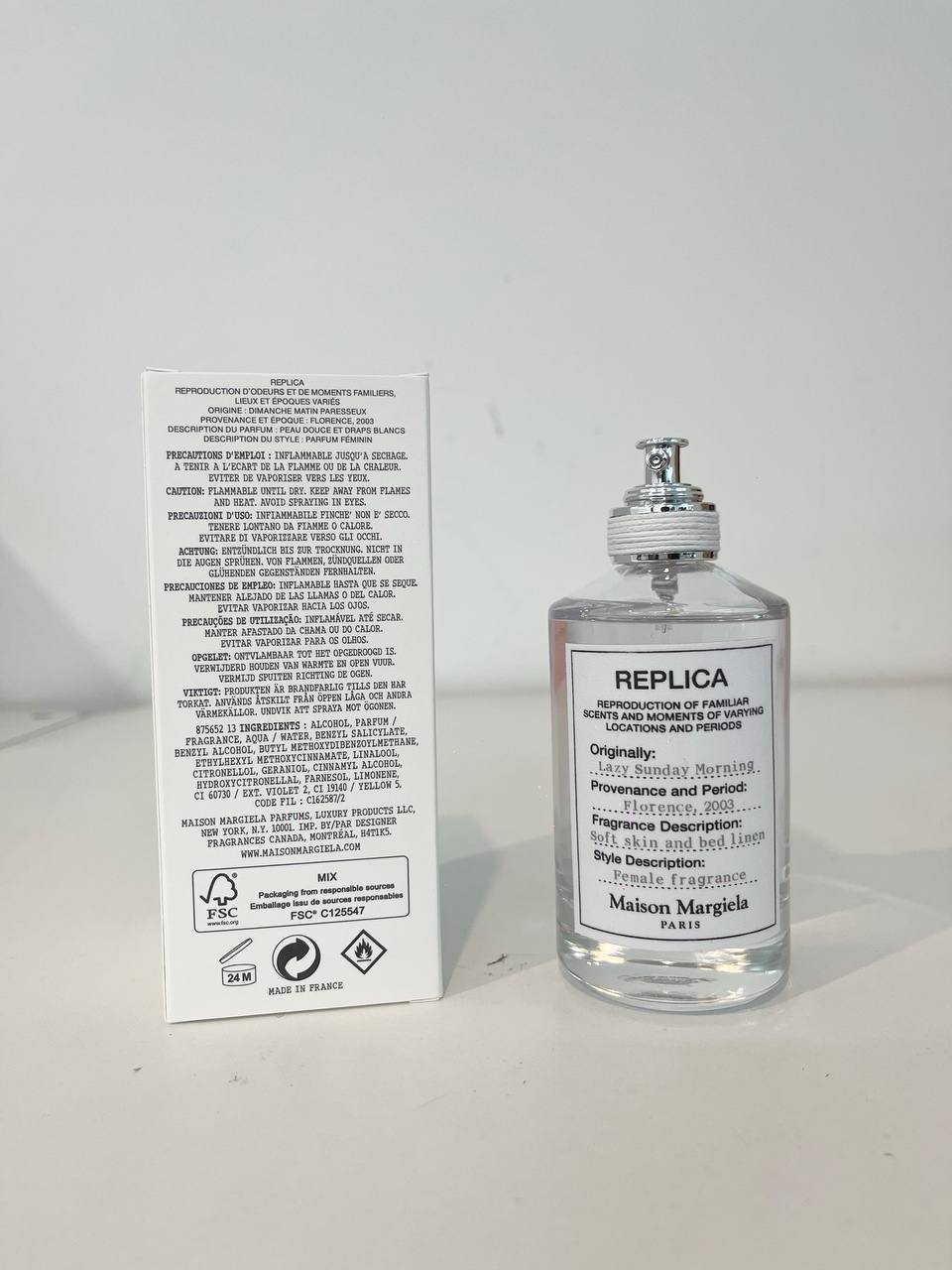 MAISON MARGIELA REPLICA LAZY SUNDAY MORNING EDT 100ML