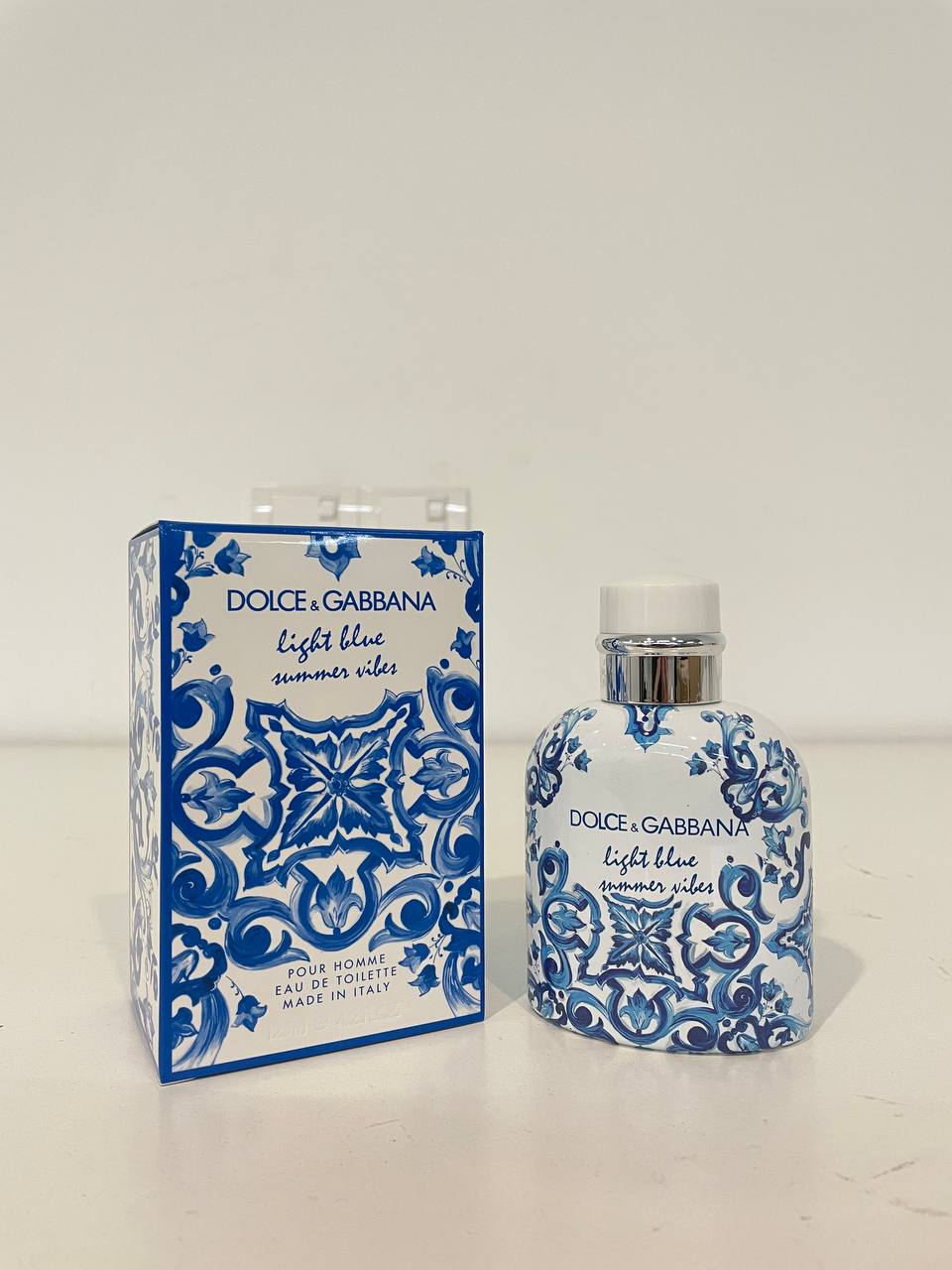 DOLCE & GABBANA LIGHT BLUE SUMMER VIBES POUR HOMME EDT 125ML