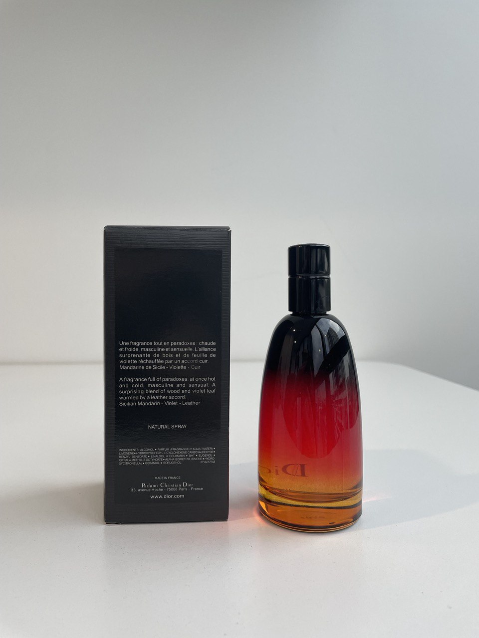 DIOR FAHRENHEIT EDT 100ML