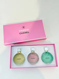 CHANEL CHANCE EDT PINK BOX SET 3IN1 (3X30ML)
