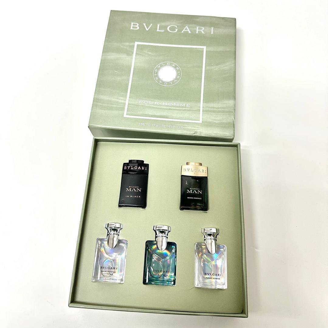 BVLGARI POUR HOMME 5 IN 1 SET 5X5ML