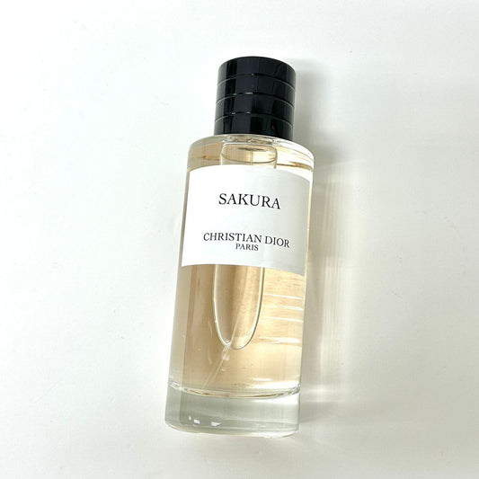 CHRISTIAN DIOR SAKURA LIMITED EDITION CASE WITH FLORAL PATTERN EDP 125ML