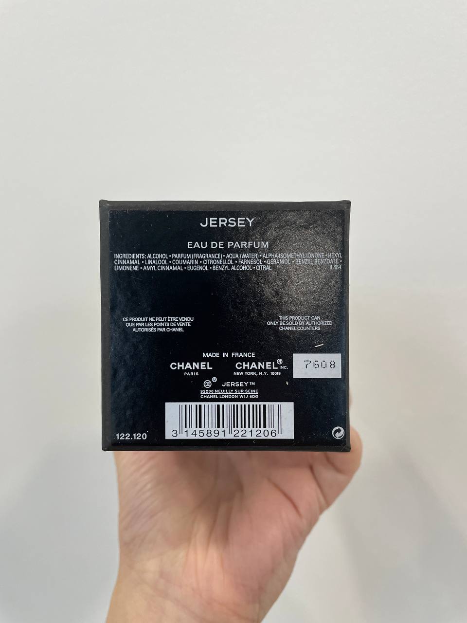 CHANEL JERSEY EDP 75ML