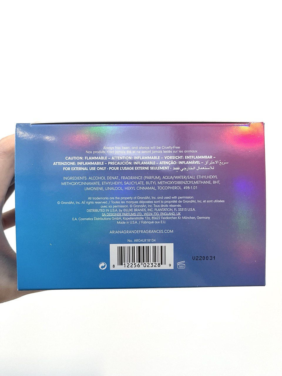 ARIANA GRANDE CLOUD EDP 100ML