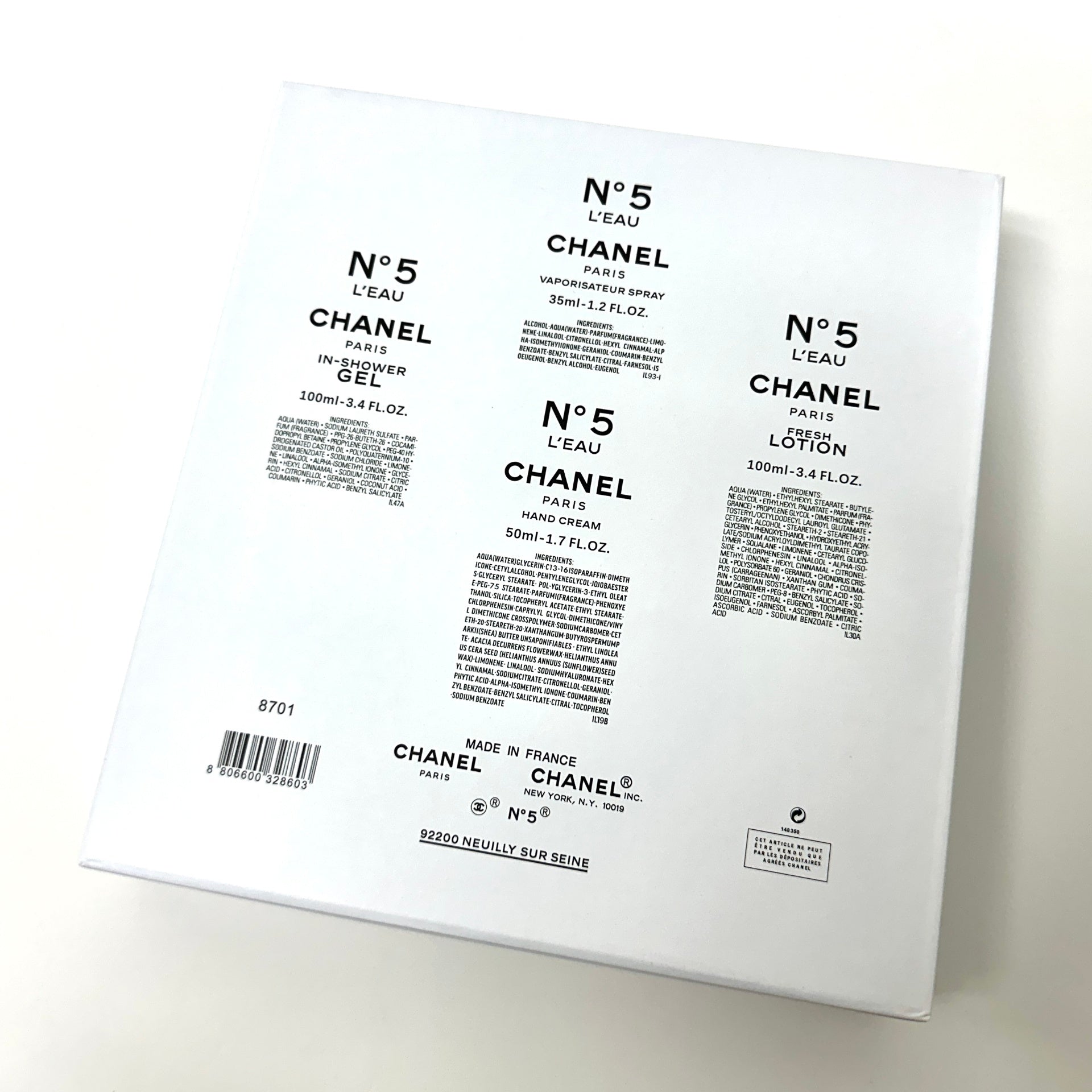 CHANEL N5 L’EAU 4 IN 1 SET (WPB)