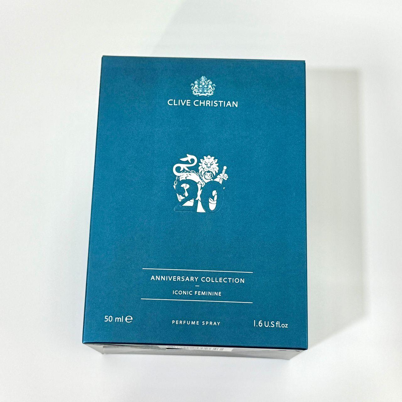 CLIVE CHRISTIAN 20 ANNIVERSARY COLLECTION ICONIC FEMININE PARFUME 50ML
