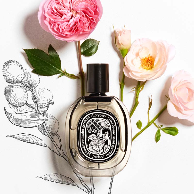 DIPTYQUE EAU ROSE EDP 75ML (BLACK BOX)