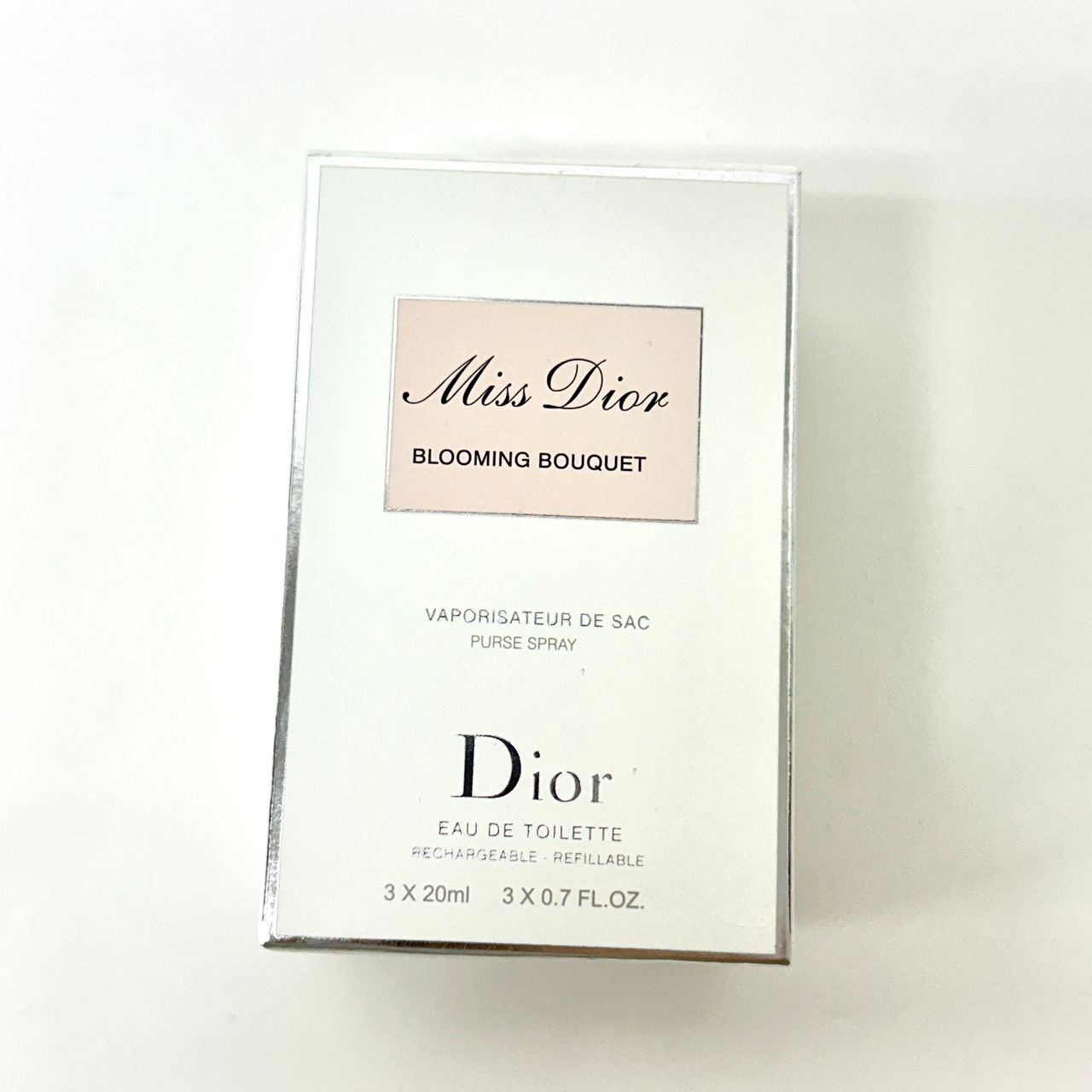 MISS DIOR BLOOMING BOUQUET EDT 3X20ML REFILLABLE SPRAY