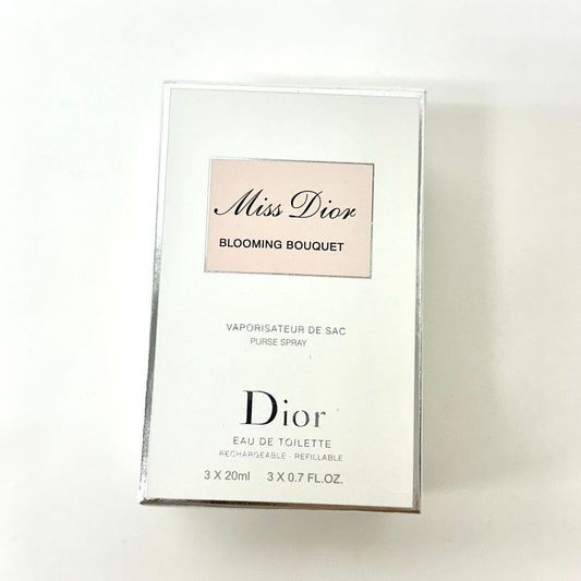 MISS DIOR BLOOMING BOUQUET EDT 3X20ML REFILLABLE SPRAY