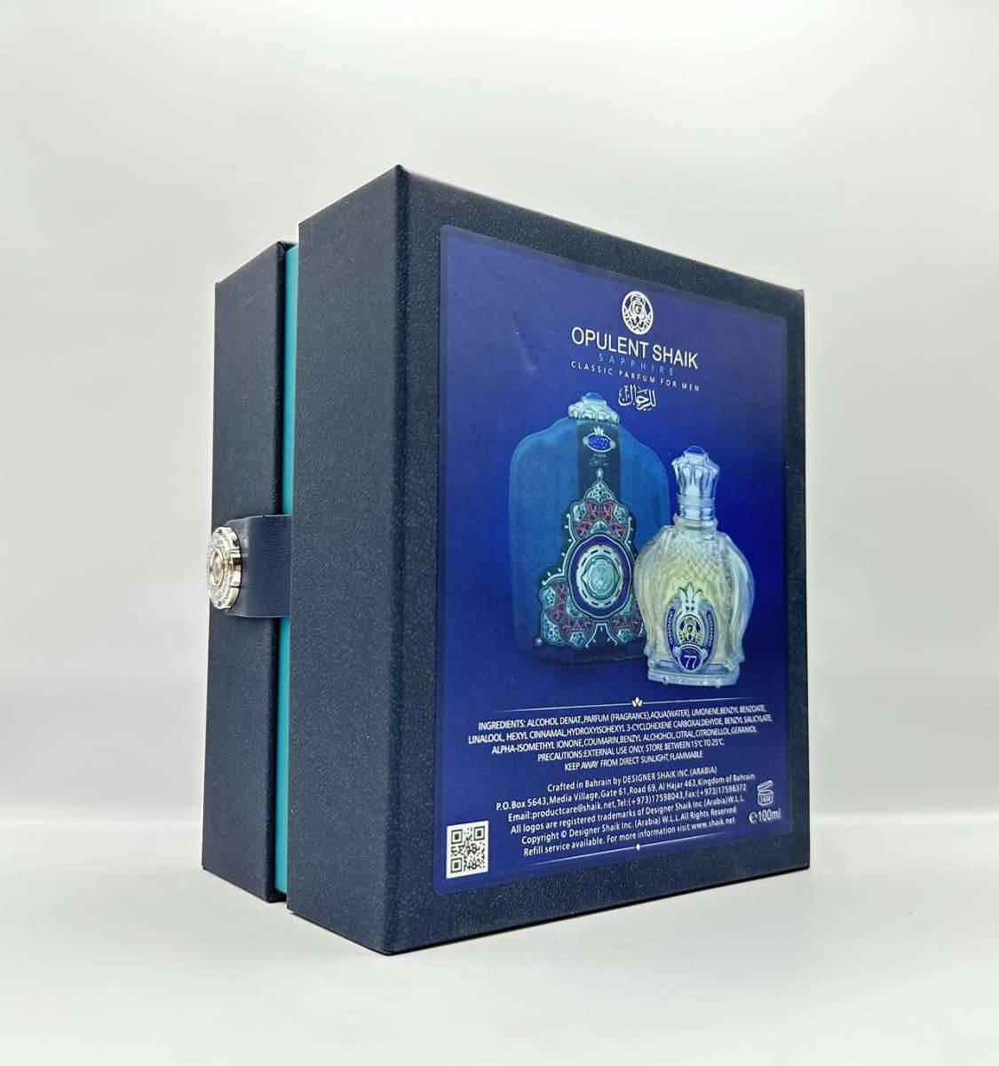 DESIGNER SHAIK OPULENT SHAIK FOR MEN SAPPHIRE PARFUM 100ML