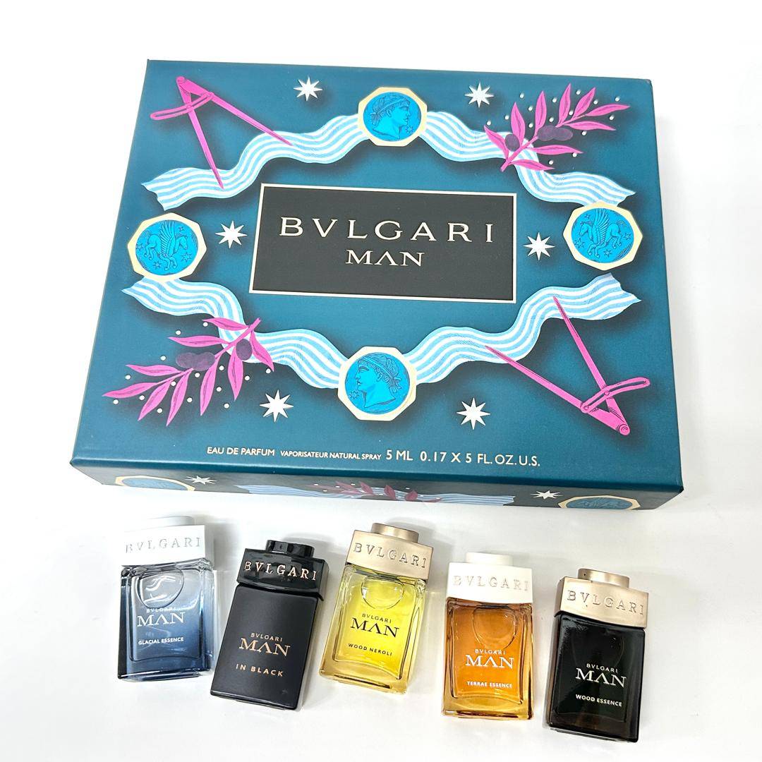 BVLGARI MAN EDP 5 IN 1 SET 5X5ML