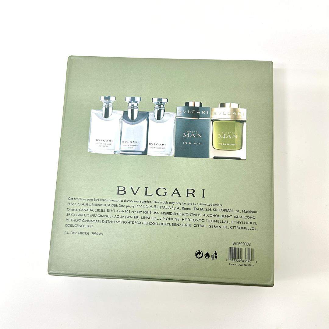 BVLGARI POUR HOMME 5 IN 1 SET 5X5ML