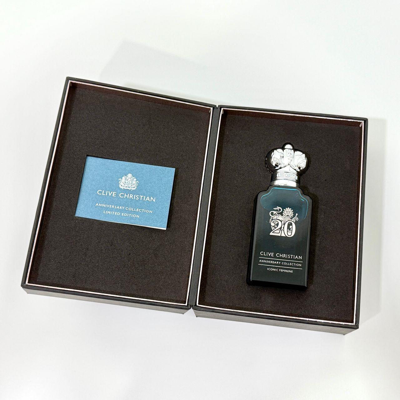CLIVE CHRISTIAN 20 ANNIVERSARY COLLECTION ICONIC FEMININE PARFUME 50ML