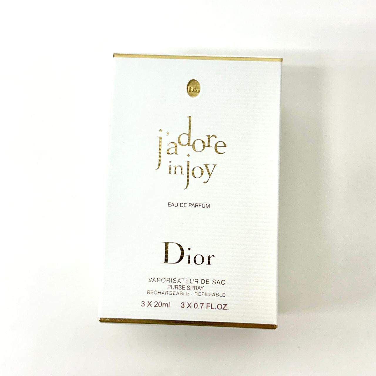 DIOR JADORE IN JOY EDP 3 IN 1 SET 3X20ML WITH PURSE SPRAY