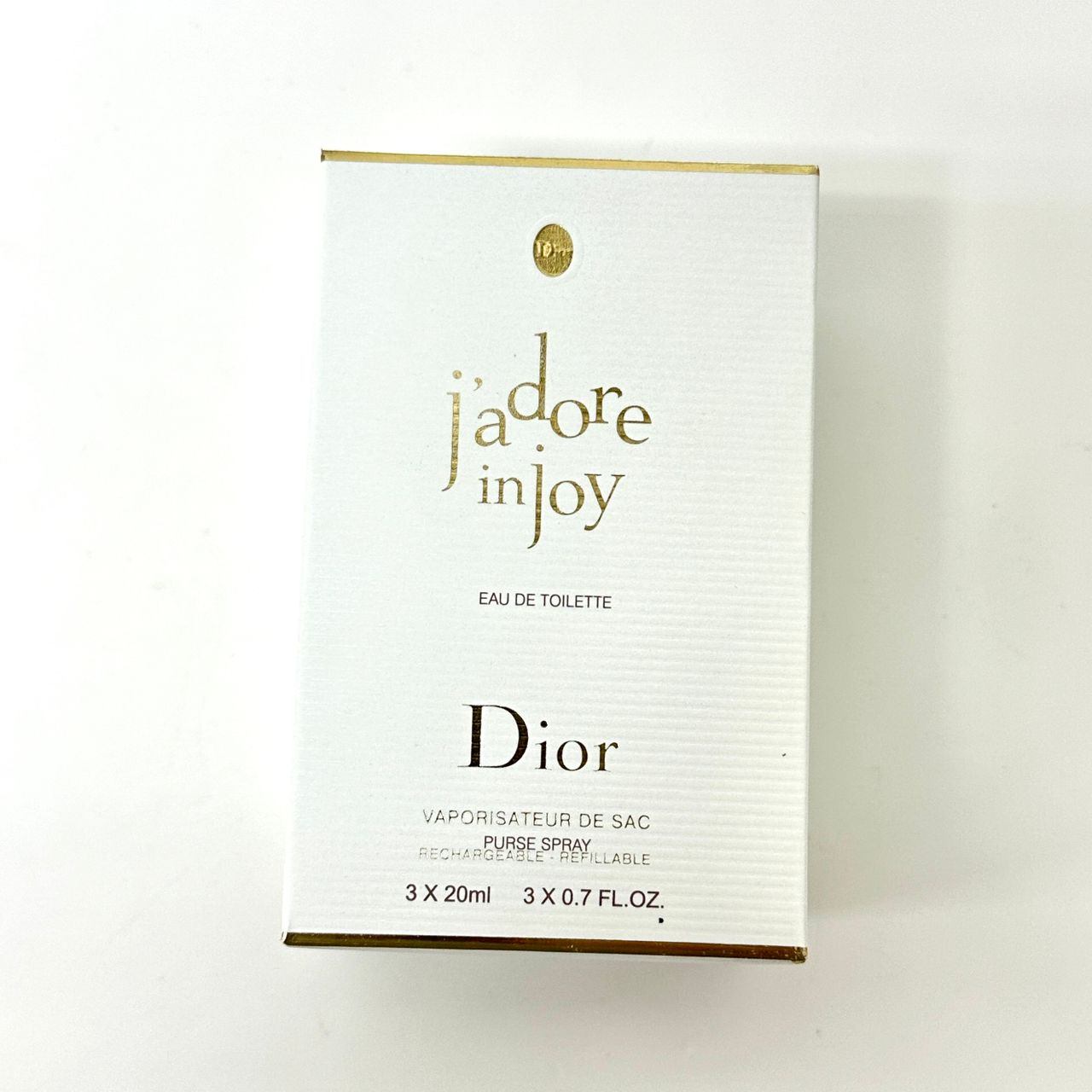 DIOR JADORE IN JOY EDT 3 IN 1 SET 3X20ML WITH PURSE SPRAY