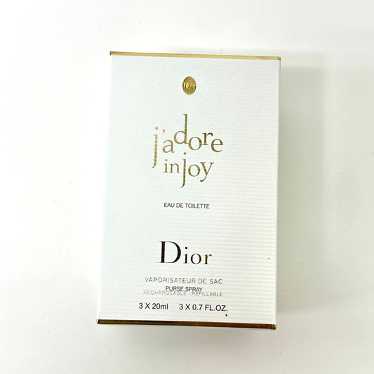 DIOR JADORE IN JOY EDT 3 IN 1 SET 3X20ML WITH PURSE SPRAY