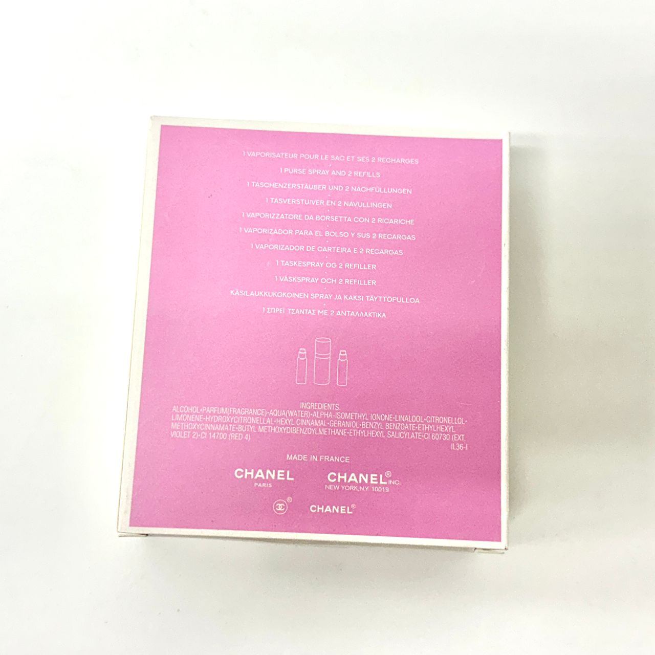 CHANEL CHANCE EAU FRAICHE EDT 3 IN 1 SET 3X20ML WITH PURSE SPRAY