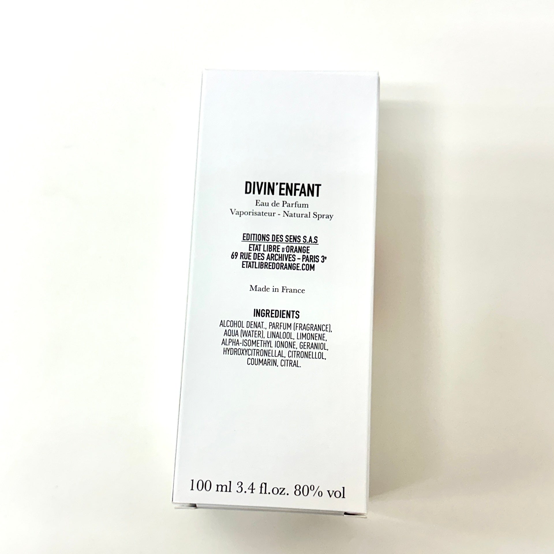 ETAT LIBRE D’ORANGE DIVIN’ENFANT EDP 100ML